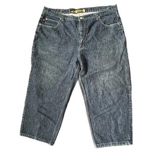 Jordin Denim Shorts Blue Acid Wash Baggy Skater Vintage 90s Size 44